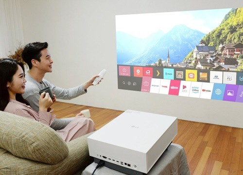 LG ra mắt máy chiếu 4K mới: tự động chỉnh khung hình méo, tối ưu độ sáng