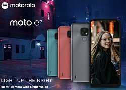 Motorola ra mắt chiếc smartphone có giá rẻ nhất Moto E7