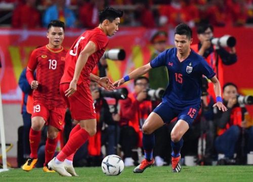 Thái Lan thu hẹp vị trí với tuyển Việt Nam trên BXH FIFA