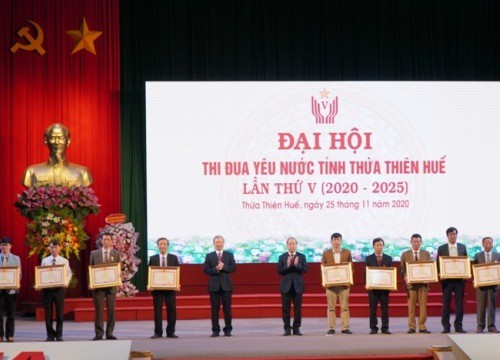 Thừa Thiên Huế: Vinh danh các tập thể, cá nhân điển hình trong phong trào thi đua yêu nước