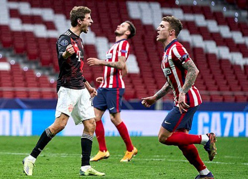 Atletico 1-1 Bayern Munich: Chủ nhà đánh rơi điểm đầy cay đắng