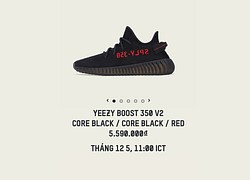 Huyền thoại adidas YEEZY BOOST 350 V2 "Black/Red" sẽ chính thức có mặt tại Việt Nam