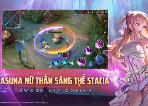 Liên Quân Mobile tái hợp tác Sword Art Online cập nhật skin mới