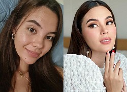 Mặt mộc của Hoa hậu Hoàn vũ Catriona Gray