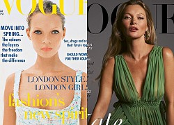 Nhan sắc Kate Moss không thay đổi sau 27 năm