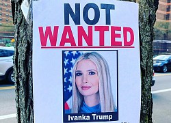 Poster 'Không chào đón Ivanka Trump' xuất hiện khắp New York