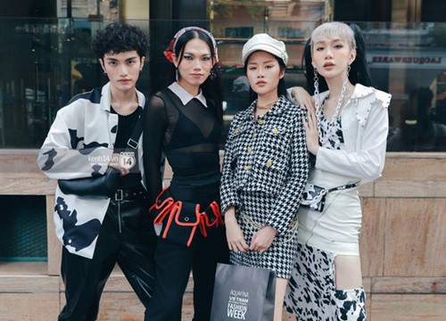 Street style ngày 1 Vietnam International Fashion Week 2020: các bạn trẻ tiết chế hơn trong khâu mix đồ, tone đen được ưa chuộng hơn cả