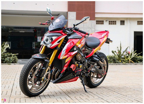 Suzuki GSX-S1000 với gói độ 300 triệu đồng của biker Việt