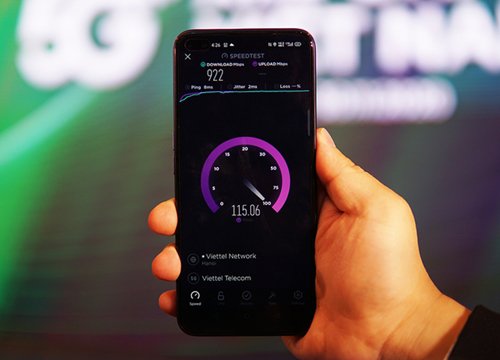 5G đạt tốc độ hơn 500 Mb/giây khi di chuyển