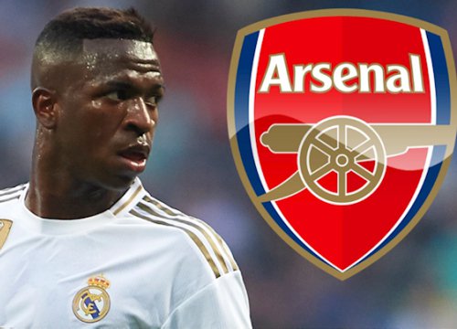 Arsenal hỏi mượn Vinicius Junior, Real Madrid phản ứng thế nào?