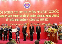 Ban Bảo vệ, chăm sóc sức khoẻ cán bộ Trung ương nhận Huân chương Độc lập hạng Nhì