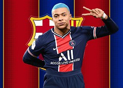 Barca dồn tiền ký Mbappe để thay Messi