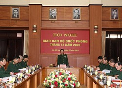 Bộ Quốc phòng triển khai nhiệm vụ tháng 1 năm 2021