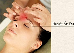 Day ấn huyệt chữa ngạt mũi, chảy nước mũi