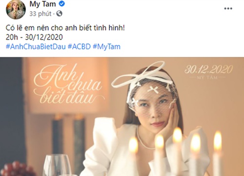 Giữa trưa Mỹ Tâm bất ngờ than thở chuyện tình yêu chán chường, là đang khoe 'trá hình' lời bài hát sao?