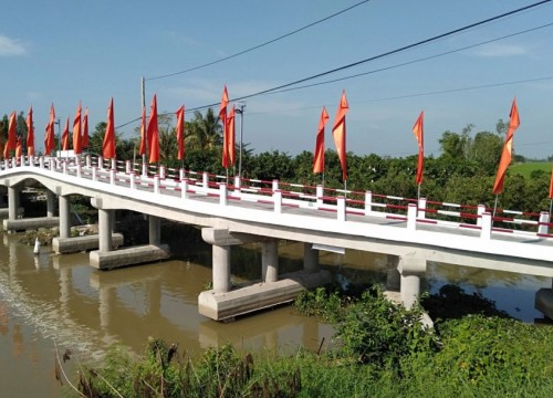 Khánh thành cầu Kênh Mới - Xẻo Tú