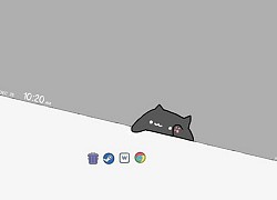 Màn hình Desktop Windows 10 sẽ cá tính hơn với bộ giao diện Bongo Cat