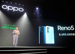 Oppo Reno5 nhận 9.000 đơn đặt hàng trước ngày ra mắt