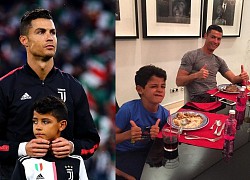 Ronaldo cấm con ăn khoai tây chiên