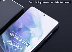 Samsung gia nhập cuộc đua smartphone có camera ẩn dưới màn hình siêu độc đáo