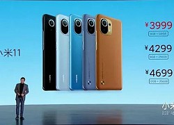 Xiaomi Mi 11 ra mắt: Snapdragon 888, camera 108MP, sạc nhanh 55W, giá từ 14.2 triệu đồng