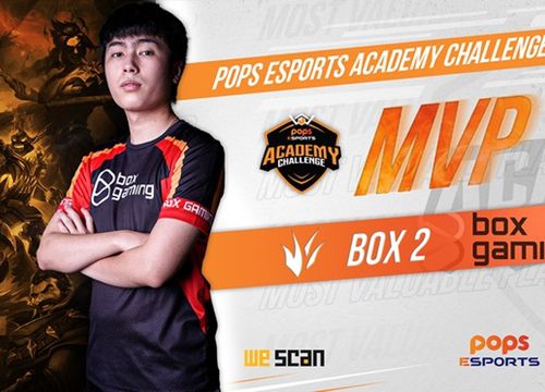 Box Gaming giành ngôi vô địch giải POPS Esports Academy Challenge