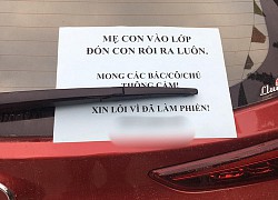 Đỗ xe bên vệ đường, người phụ nữ để lại tờ giấy với nội dung khiến tất cả tấm tắc khen