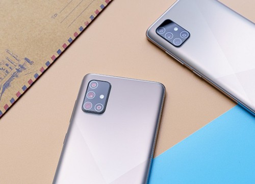 Galaxy A71 - smartphone giá 10 triệu đồng với tính năng cao cấp