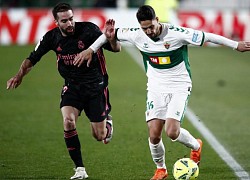 Tường thuật Elche 0-0 Real Madrid vòng 16 La Liga 2020/2021