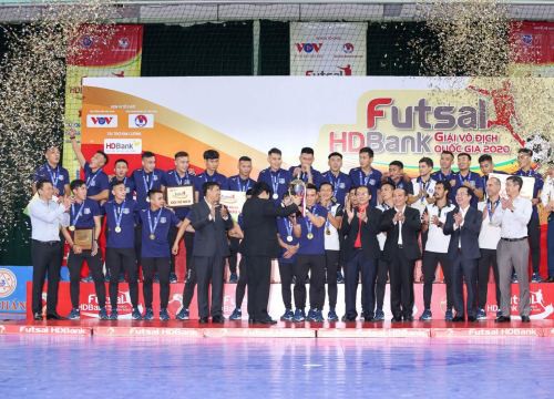 Năm 2021, lần đầu tiên sẽ có giải nữ quốc gia Futsal