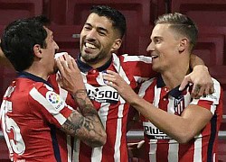 Suarez lập đại công, Atletico thắng trận đặc biệt cùng HLV Simeone