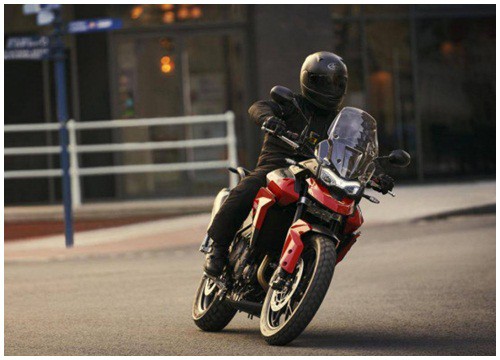 Cận cảnh Triumph Tiger 850 Sport sắp ra mắt