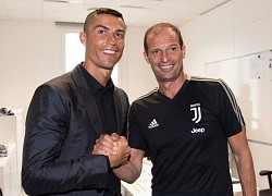 Allegri: 'Ronaldo thiết lập mục tiêu mới mỗi năm'