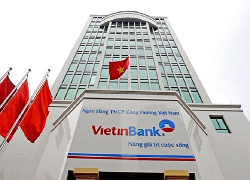 Cổ phiếu VietinBank tăng dựng đứng