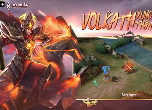 Liên Quân Mobile: Game thủ Việt nhận FREE Volkath Thần tướng với thời gian ngắn kỷ lục