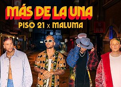 Nhóm Piso 21 và Maluma tái hợp sau bốn năm với ca khúc "Más De La Una"