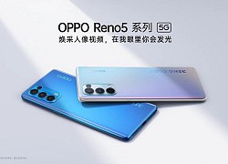 Oppo Reno5 5G series đã cho đặt hàng, giá từ 10,6 triệu đồng