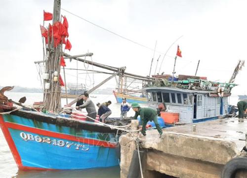 Quảng Bình cứu hộ thành công tàu cá gặp nạn trên biển