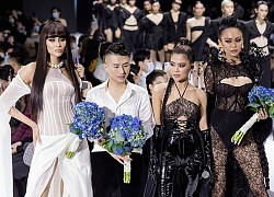 Sàn catwalk thót tim: Võ Hoàng Yến vấp váy, người mẫu lộ vùng nhạy cảm