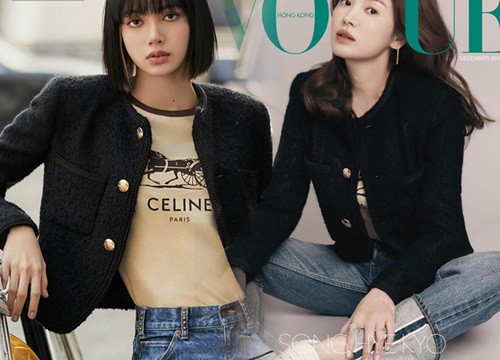 Song Hye Kyo "đụng hàng" Lisa: Tường thành nhan sắc U40 liệu có qua mặt đại sứ toàn cầu của Celine?