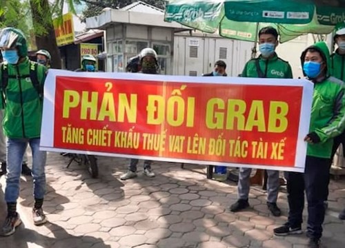 Bị tài xế đình công phản đối, Grab nói gì?