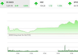 Giao dịch chứng khoán chiều 7/12: Các nhóm cổ phiếu đua nhau nổi sóng, VN-Index lên sát mốc 1.030 điểm