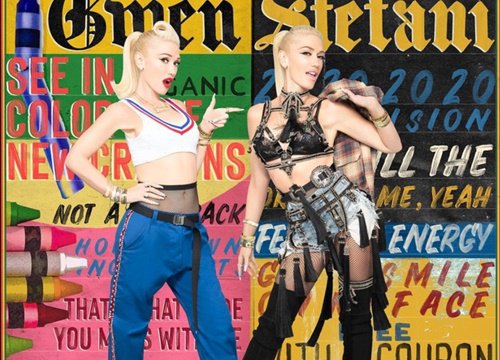 Gwen Stefani chọn tạo hình nổi loạn cho đĩa đơn mới