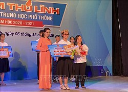 Hội thi 'Đi tìm thủ lĩnh học sinh Trung học phổ thông' năm học 2020-2021