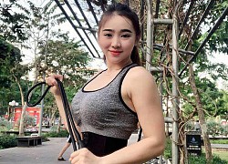 Hot girl Tây Đô có "cặp mông quả đào" một mét mê diện quần bó chẽn