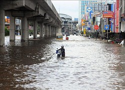 Ngập lụt trên diện rộng ở Indonesia