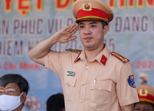 Thượng tá Huỳnh Trung Phong làm Trưởng công an quận 6