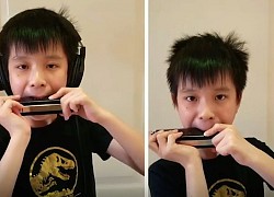 Cậu bé 11 tuổi chơi harmonica như nghệ sĩ chuyên nghiệp