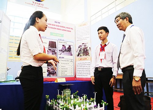 Cuộc thi Khoa học kỹ thuật cấp tỉnh dành cho học sinh trung học: Có 2 vòng thi