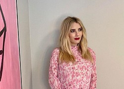 Emma Roberts mang bầu vẫn ăn mặc sành điệu